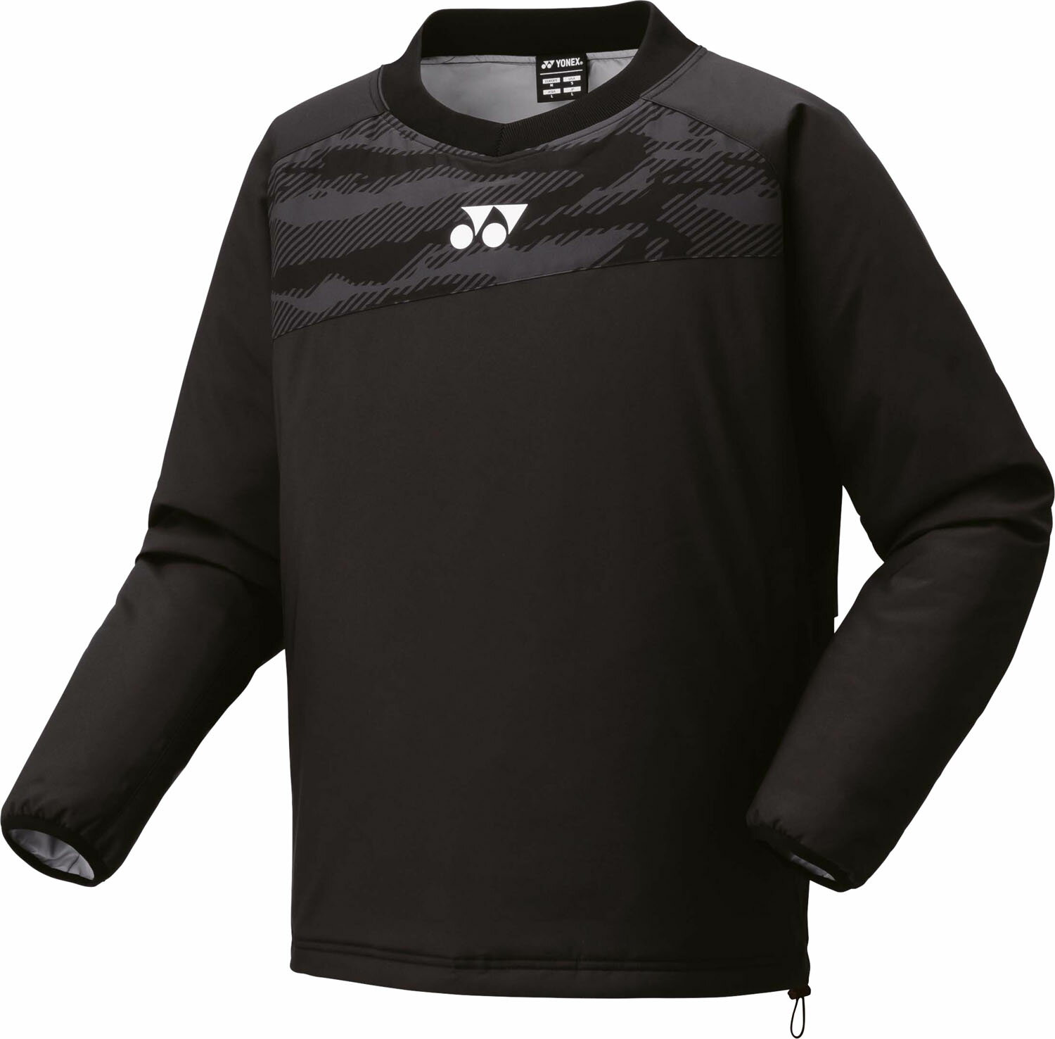 【送料無料】ヨネックス UNI 中綿Vブレーカー(フィットスタイル) ブラック Yonex 90095 007