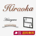 マンション用 表札 切り門柱 戸建 アイアン 真鍮 真鍮表札 戸建 おしゃれ かわいい マンション 二世帯ニューブラスアイアン ブロンズメッキ仕上げ 手書き風 シンプル アルファベット 番地 SIR-33