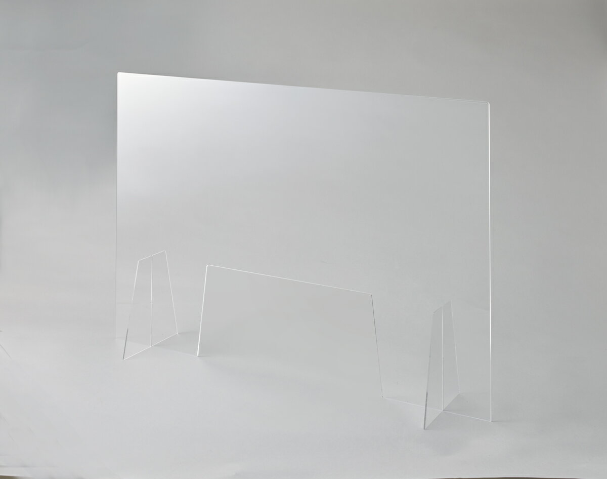 樂天商城 - 飛沫飛散防止パネルアクリル透明厚600×900大開口 HBPA974