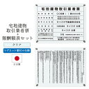 【7月18日まで5%OFF】【令和7年4月改訂版】宅地建物取引業者票 報酬額表 看板 制作 オーダー 店舗用 プレート 不動産 業者票 宅建業者標識 宅建報酬額...