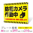 看板 プレート 屋外 プレート看板 制作 表札 パネル 丈夫 長持ち 耐久 防犯 空き巣対策 防犯向け 強盗対策 セキュリティ 窃盗防止 防犯カメラ 監視カメラ...