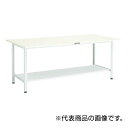 トラスコ TRUSCO オレンジブック 軽量作業台 下棚2枚付 ホワイト 900X600X740mm SAE-0960LT2 W 770-3091
