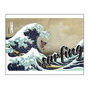 キャンバスアート インテリア 富嶽三十六景 浮世絵 おしゃれ 壁掛け CANVAS Ukiyo-e surfing F6 No.43191
