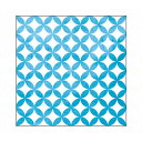 キャンバスアート インテリア 和風 和モダン 伝統柄 おしゃれ 壁掛け CANVAS Pattern 七宝つなぎ(青) S30 No.43178
