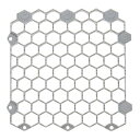 トラスコ TRUSCO オレンジブック 抗菌 防炎ジョイントスノコ 土足用 グレー 150X150X12mm TJDDS15-GY 206-5390(3)