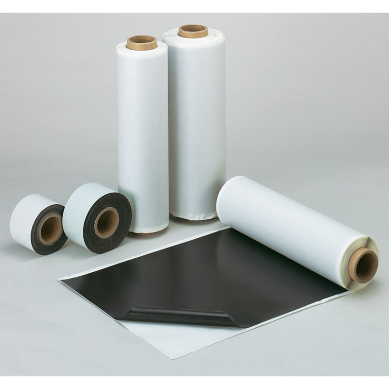 マグネットシート のり付き マグネタッキー 磁石色 等方性 0.6mm厚×500mm幅×20m(3)