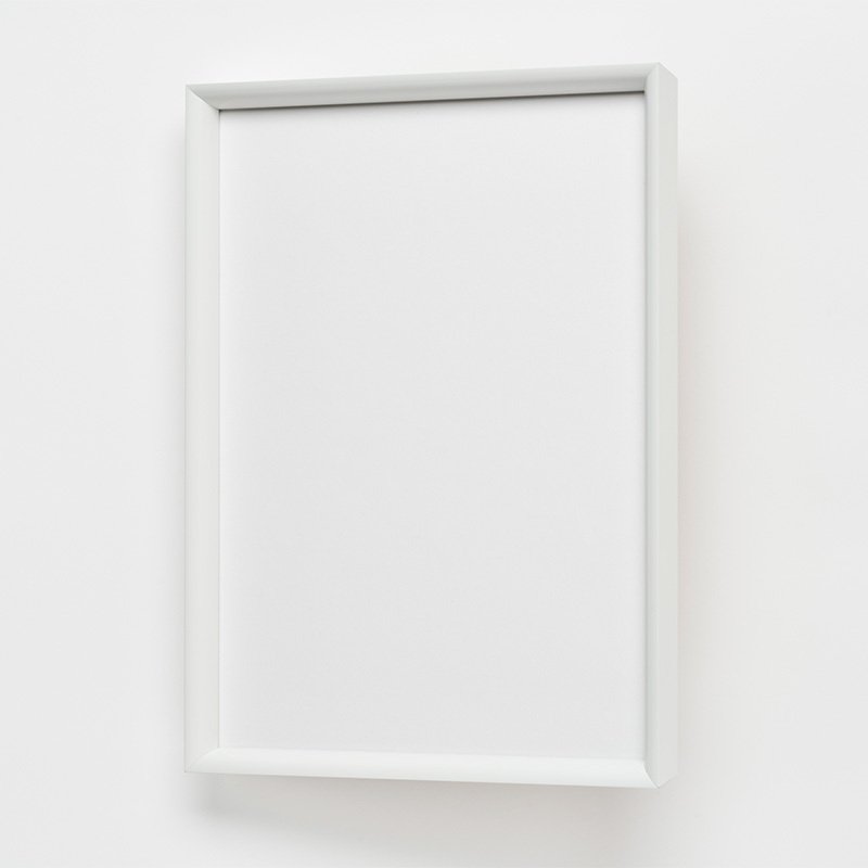 ポスターフレーム ポスター額 900角 ALUMIUM SERIES 02 LEAN ホワイト 屋内用 店舗 看板 ポスターパネル アルミフレーム