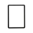 LEDライトパネル ポスターフレーム A0 PGライトLEDスリム PG-44R ツヤ有ブラックBG+B R型 スタンド仕様 薄型 電飾看板 内照