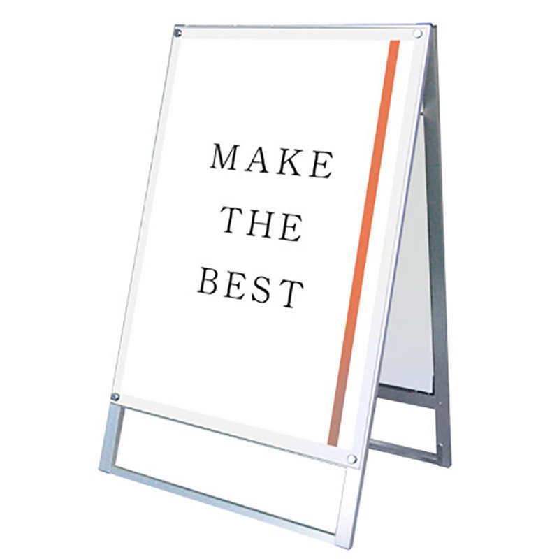 スタンド看板 a看板 店舗 ポスター用スタンド看板 B1 両面 ホワイト PSSK-B1RW