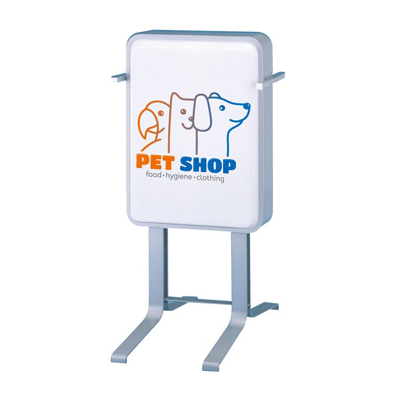 看板 電飾 スタンド看板 152 角丸スチールスタンドLED LLT54-21 本体のみ 三和サインワークス 屋外 LED 立て看板 店舗看板 店頭看板