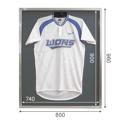 ユニフォームケース ユニフォーム額 額縁 アクリル アルナ Mサイズ 前開き式 ディスプレイ壁掛け 簡単 コレクション 野球 サッカー スポーツバー