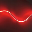 LEDテープライト イルミネーション 屋外 LEDフレキシネオンダブルライト レッド 56924RED
