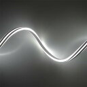 LEDテープライト イルミネーション 屋外 LEDフレキシネオンダブルライト ホワイト 56924WHT