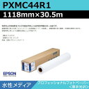 インクジェットロール紙 大判プリンター用紙 エプソン 純正 PXMC44R1 プロフェッショナルフォトペーパー 厚手光沢 1118mm×30.5m
