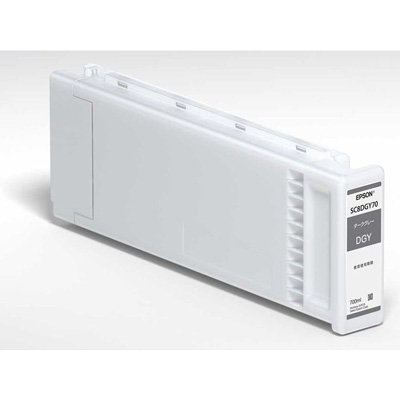 エプソン 純正 インク カートリッジ SC8DGY70 ダークグレー 700ml 1個入り インクジェットインク エプソン 純正 インク カートリッジ SC8DGY70 ダークグレー 700ml 1個入り インクジェットインク