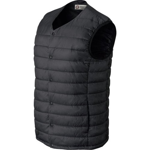 IRIS 517516 ヒートウェア メンズ インナーベスト LL ブラック HW-01M-LL-B 258-0174 冬 暖房 寒さ対策..