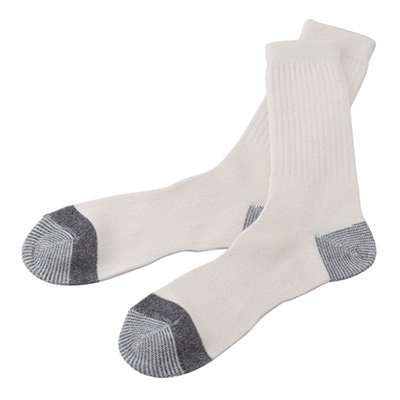 トラスコ TRUSCO オレンジブック 業務用 軍足 先丸 アイボリー/ブラック 24.0〜26.0cm TSG-530 279-163..