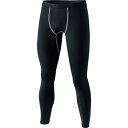 おたふく BTパワーストレッチ 前開きロングタイツ ブラック M JW-165-BK-M 102-4649 冬 暖房 寒さ対策 防寒用品