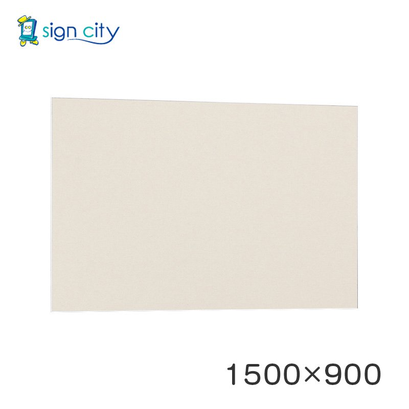 マグネットボード おしゃれ 壁 壁付け アルモード 掲示ボード 694 シルバー/ボードアイボリー 屋内用 W1500×H900 694C-I 1500×900