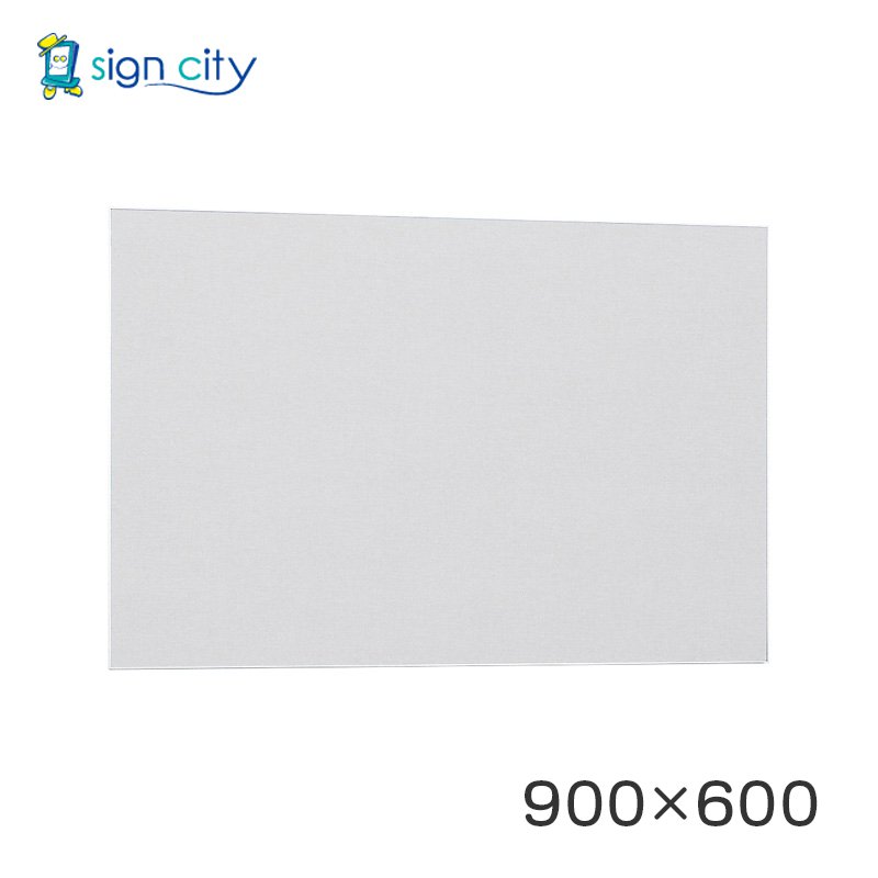 マグネットボード おしゃれ 壁 壁付け アルモード 掲示ボード 694 シルバー/ボードライトグレー 屋内用 W900×H600 694C-GY 900×600