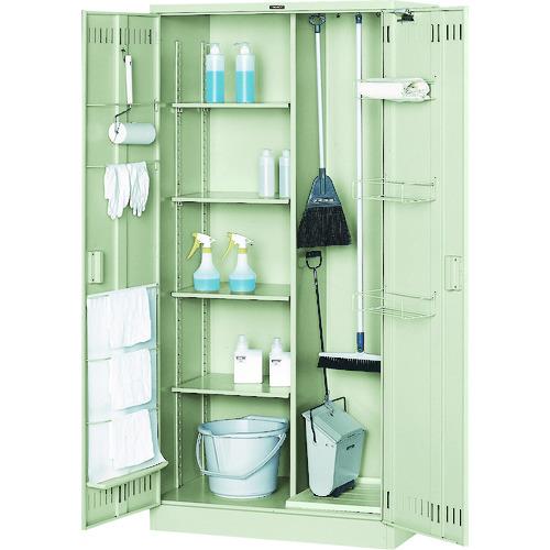 トラスコ中山 TRUSCO オレンジブック 衛生 清掃用品 掃除用具ケース 両開型 W880XD515XH1790 ネオグレー NGPW 519-0053