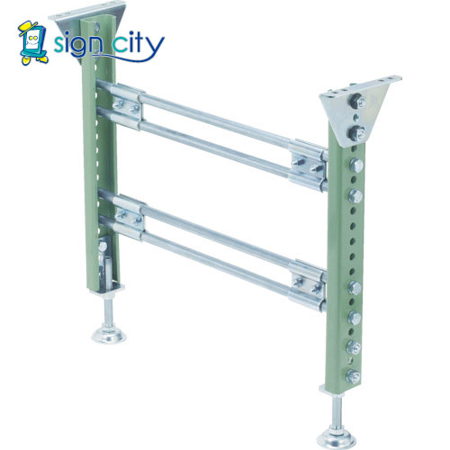 トラスコ TRUSCO ローラーコンベヤ用支持脚 W300 H800 VR38用 VR-K-300-800-38 454-0051