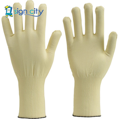 トラスコ中山 TRUSCO オレンジブック 保護具 耐切創アラミド手袋 15ゲージ 薄手ロングタイプ LLサイズ ..