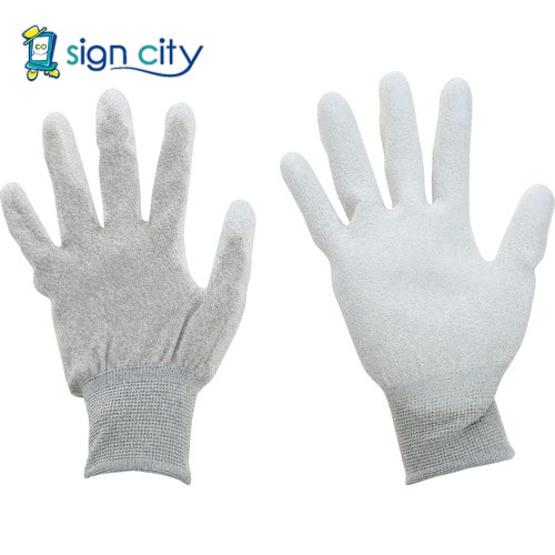 トラスコ中山 TRUSCO オレンジブック 保護具 静電気対策・銅繊維入ESD手袋 手のひらコートタイプ Lサイズ ESD-GPCL 206-5326