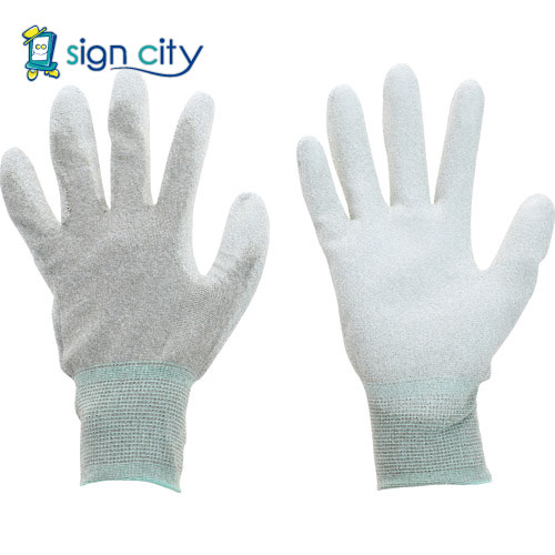 トラスコ中山 TRUSCO オレンジブック 保護具 静電気対策・銅繊維入ESD手袋 手のひらコートタイプ Mサイズ ESD-GPCM 206-5327