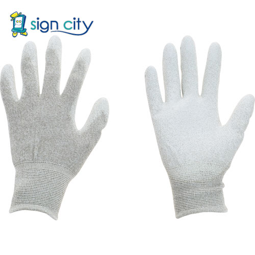 トラスコ中山 TRUSCO オレンジブック 保護具 静電気対策・銅繊維入ESD手袋 手のひらコートタイプ Sサイズ ESD-GPCS 206-5328