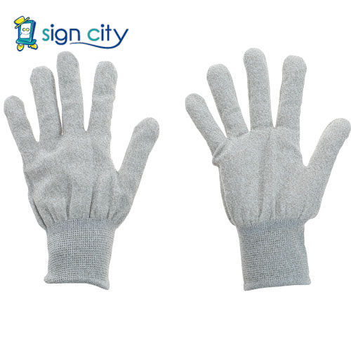 トラスコ中山 TRUSCO オレンジブック 保護具 静電気対策・銅繊維入ESD手袋 ノンコートタイプ Lサイズ E..