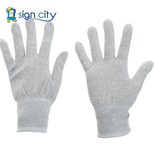 トラスコ中山 TRUSCO オレンジブック 保護具 静電気対策・銅繊維入ESD手袋 ノンコートタイプ Sサイズ E..