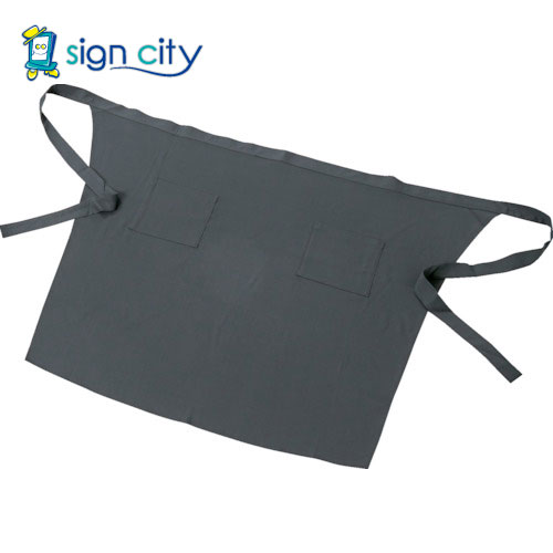 トラスコ中山 TRUSCO オレンジブック 保護具 難燃ストレッチ 腰下エプロン グレー FRPK-GY 388-9946(4)