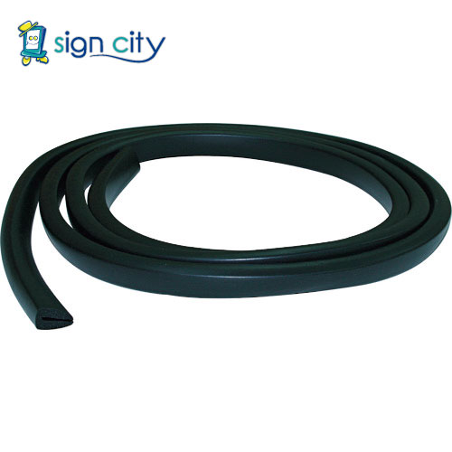 トラスコ中山 TRUSCO オレンジブック 安全用品 安心クッションはさみこみ型 幅9mm ブラック TAC-121BK ..