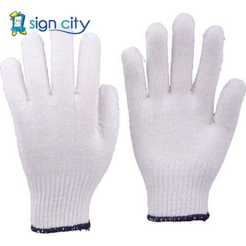 トラスコ中山 TRUSCO オレンジブック 保護具 作業用品 綿混ハイゲージ軍手 10双入 TGC370 768-3235