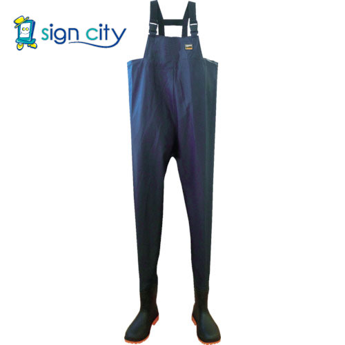 トラスコ中山 TRUSCO オレンジブック 安全用品 PVC軽作業用胴付長靴 S 24.0cm TPLW-240 836-4757