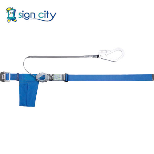 トラスコ中山 TRUSCO オレンジブック 安全用品 巻取式 2WAYリトラ胴ベルト型墜落制止用器具 スチール製..