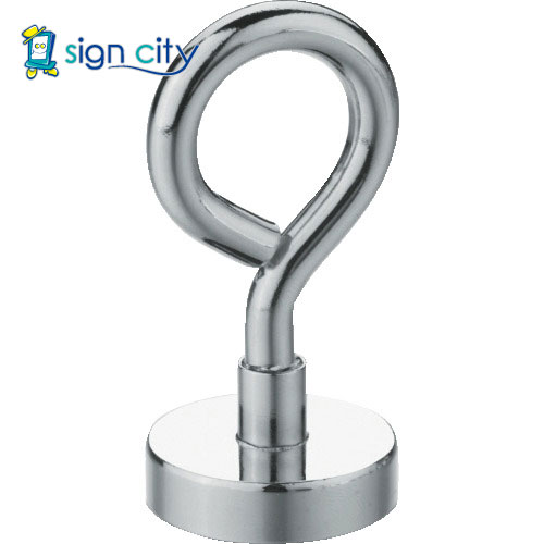 トラスコ中山 オレンジブック TRUSCO オフィス 強力マグネットアイフック 25mm TMEH-25N 258-0259(3)