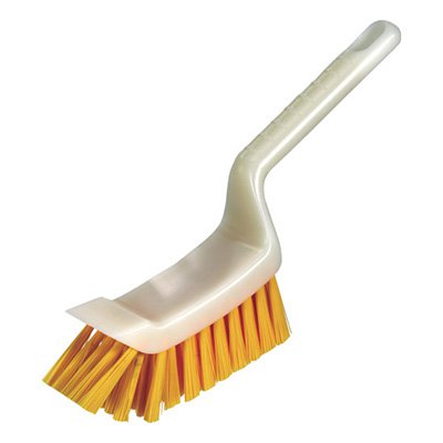トラスコ TRUSCO オレンジブック 業務用 清掃用具 スクレーパー付ブラシ （HACCP対応） SCBR-Y 381-6333