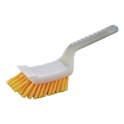 トラスコ TRUSCO オレンジブック 業務用 清掃用具 耐熱スクレーパー付ブラシ （HACCP対応） HRSCBR-Y 3..
