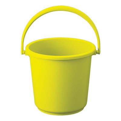 トラスコ TRUSCO オレンジブック 業務用 清掃用具 PPカラーバケツ （HACCP対応） TPPB-10-Y 477-9819