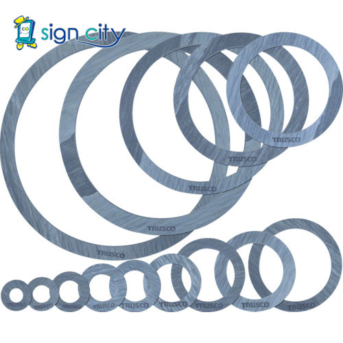 トラスコ中山 TRUSCO オレンジブック ガスケット フランジ内パッキン 5K 50A 厚み1.5mm TFPU-5K50A-15 829-1661