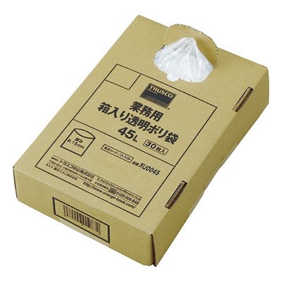 トラスコ TRUSCO オレンジブック 業務用 清掃用具 業務用ポリ袋 （超厚手タイプ） XU0045 115-3690