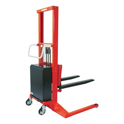 トラスコ TRUSCO コゾウリフター 電動油圧式 400kg フォーク高さ1500mm 幅広タイプ BEN-D400-15W 337-3541