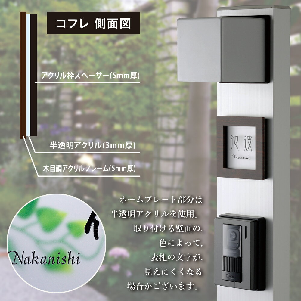 �����ܤΥե졼���ȾƩ���Υ������ɽ���� ɽ�� ������� ���ե� (110��110mm) (130��130mm) ξ�̥ơ����դ� ���襤�� ������� ����ѥ��� ��ǽ���� �ͷ� ���� ���� ������ ���� ȾƩ�� ����Ĵ 11cm 13cm