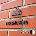 ピクトサイン NO SMOKING ノースモーキング 禁煙 ルームサイン ドアサイン ドアプレート サイン 表札 室札 切り文字 おしゃれ