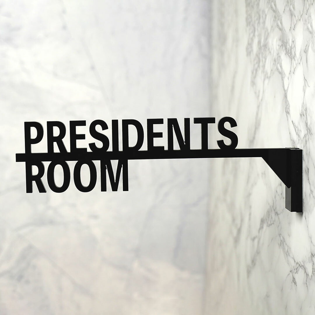 楽天SignJapan突き出しピクトサイン PRESIDENTS ROOM 社長室 文字のみ ルームサイン ルームサイン ドアサイン ドアプレート サイン 表札 室札 切り文字 おしゃれ