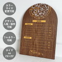 MP005 メニューボード A4 オーバルタイプ スタンド メニューパネル 看板 製作 木製 アクリル サイズ変更可能 素材変更可能