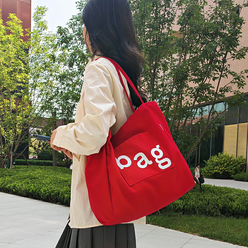 帆布トートバッグレディース大きめA...