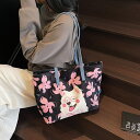 トートバッグ レディース 大きめ A4 軽い 軽量 ナイロン 大容量 おしゃれ 通勤バッグ 普段使い ファスナー付き 通勤 通学 多収納 鞄 旅行(1ヶ)(4)